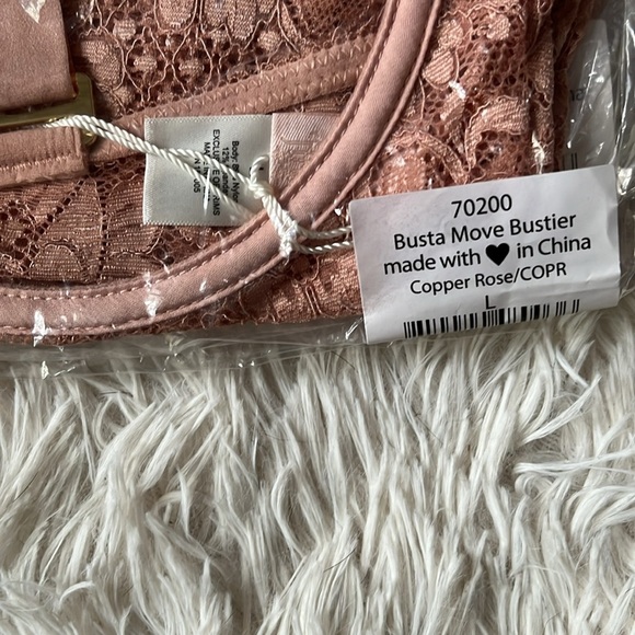 Revolve x We Are Hah Busta Move Bustier – Copper Rose – Size L – NWT - Picture 3 of 10
